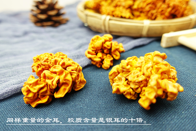 金耳和銀耳比較